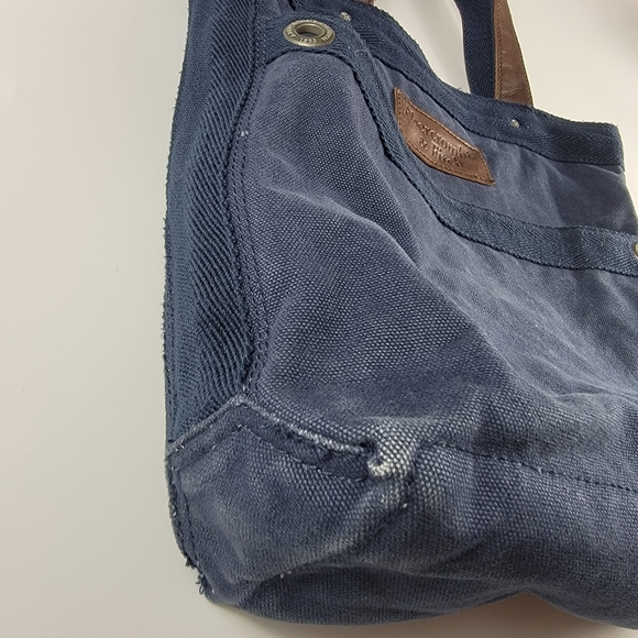 Abercrombie & Fitch Canvas Bag in Navy Blue - Picture 5 of 13